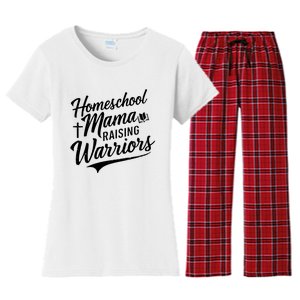 Homeschool Mama Raising Warriors Women's Flannel Pajama Set