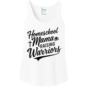 Homeschool Mama Raising Warriors Ladies Essential Tank