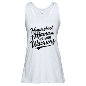 Homeschool Mama Raising Warriors Ladies Essential Flowy Tank