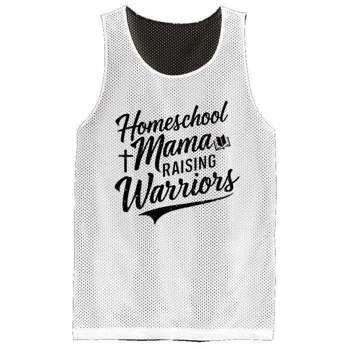 Homeschool Mama Raising Warriors Mesh Reversible Basketball Jersey Tank