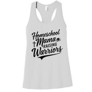 Homeschool Mama Raising Warriors Women's Racerback Tank