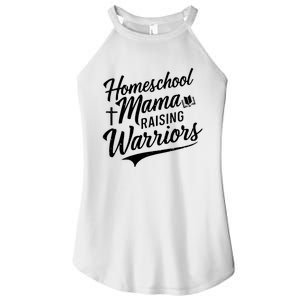 Homeschool Mama Raising Warriors Women's Perfect Tri Rocker Tank