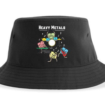 Heavy Metals Rock Chemistry Physics Periodic Table Of Elements Sustainable Bucket Hat