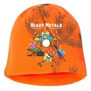 Heavy Metals Rock Chemistry Physics Periodic Table Of Elements Kati - Camo Knit Beanie