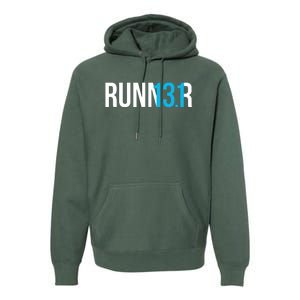 Half Marathon Runner Gift 131 Runner Premium Hoodie