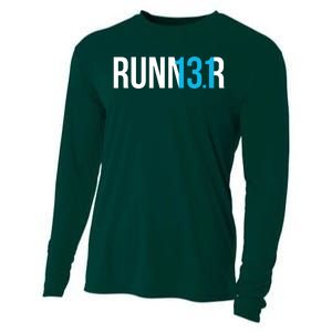 Half Marathon Runner Gift 131 Runner Cooling Performance Long Sleeve Crew