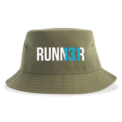 Half Marathon Runner Gift 131 Runner Sustainable Bucket Hat