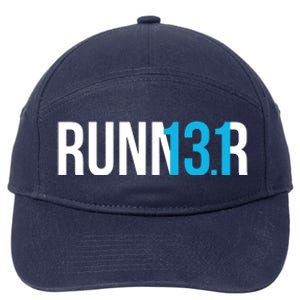 Half Marathon Runner Gift 131 Runner 7-Panel Snapback Hat