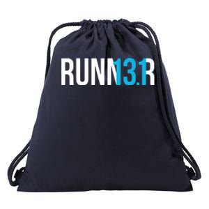 Half Marathon Runner Gift 131 Runner Drawstring Bag