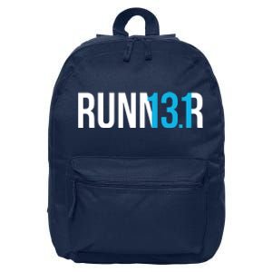 Half Marathon Runner Gift 131 Runner 16 in Basic Backpack