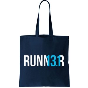 Half Marathon Runner Gift 131 Runner Tote Bag