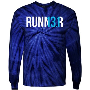 Half Marathon Runner Gift 131 Runner Tie-Dye Long Sleeve Shirt