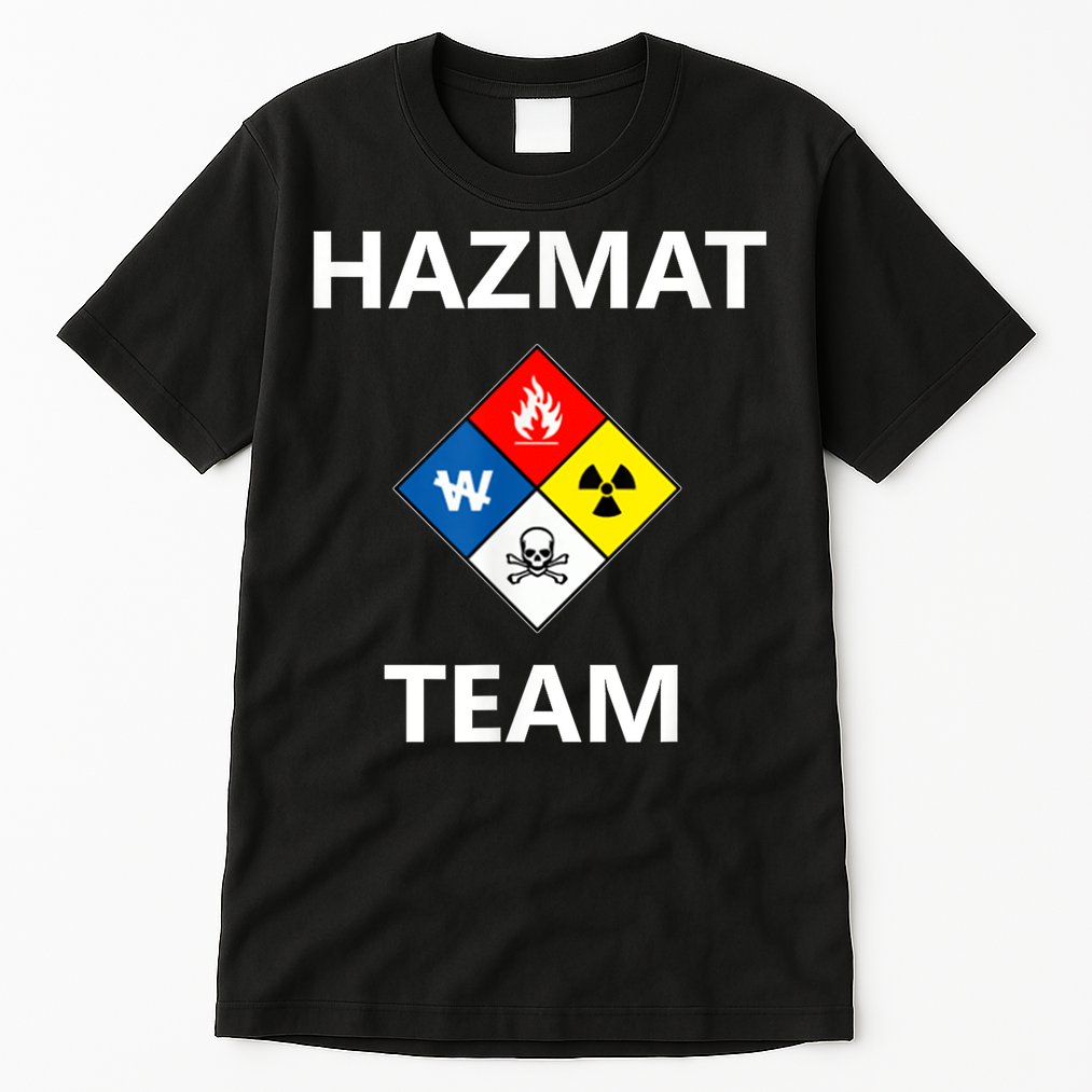 Hazmat Material Response Team Technician Emergency EMS EMT Tall T-Shirt