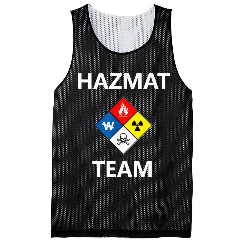 Hazmat Material Response Team Technician Emergency EMS EMT Mesh Reversible Basketball Jersey Tank