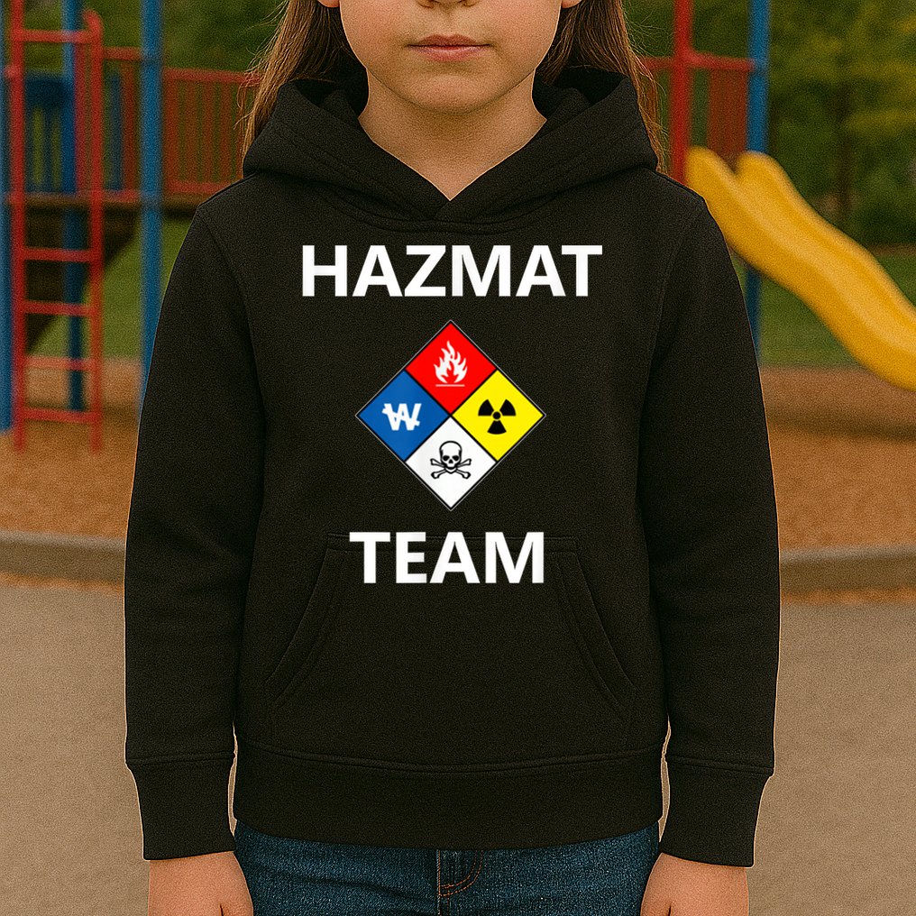 Hazmat Material Response Team Technician Emergency EMS EMT Kids Hoodie