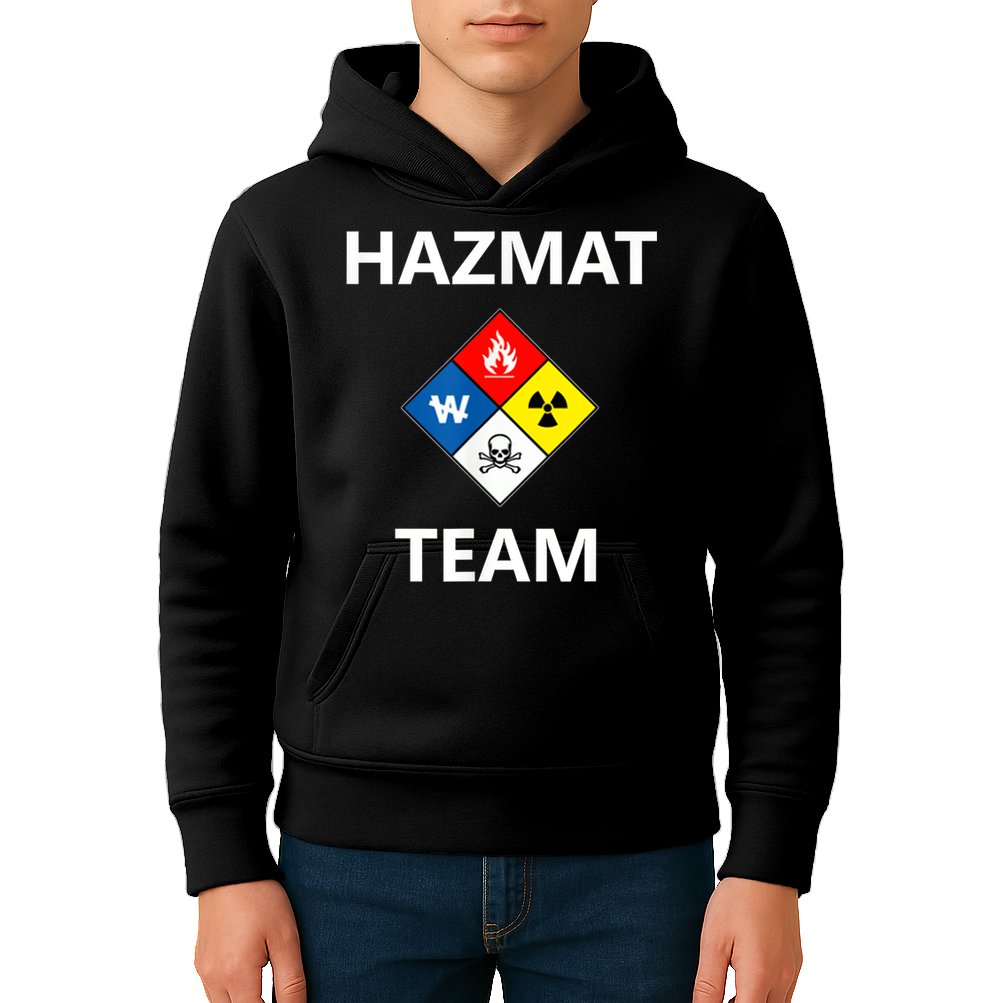 Hazmat Material Response Team Technician Emergency EMS EMT Kids Hoodie