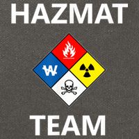 Hazmat Material Response Team Technician Emergency EMS EMT Cotton Canvas Backpack