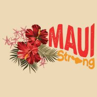 Hibiscus Maui Strong Hawaii Strong Ikaika Maui Strong Zip Tote Bag