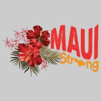 Hibiscus Maui Strong Hawaii Strong Ikaika Maui Strong Tie-Dye T-Shirt