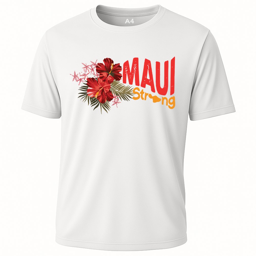 Hibiscus Maui Strong Hawaii Strong Ikaika Maui Strong Performance Shirt