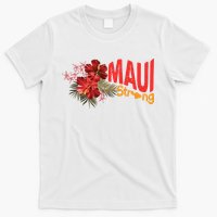 Hibiscus Maui Strong Hawaii Strong Ikaika Maui Strong T-Shirt