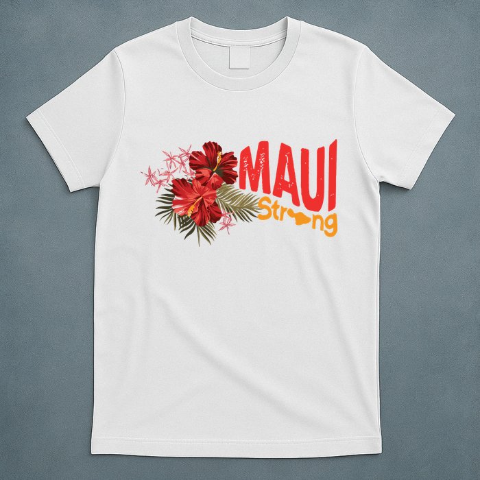 Hibiscus Maui Strong Hawaii Strong Ikaika Maui Strong T-Shirt