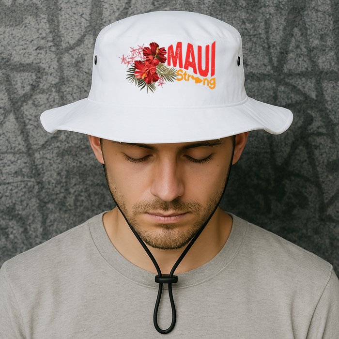 Hibiscus Maui Strong Hawaii Strong Ikaika Maui Strong Bucket Hat