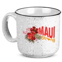 Hibiscus Maui Strong Hawaii Strong Ikaika Maui Strong 15oz Campfire Ceramic Mug