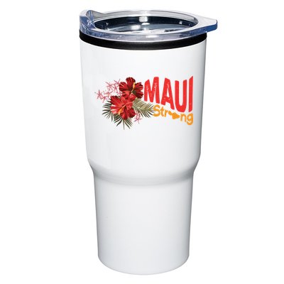 Hibiscus Maui Strong Hawaii Strong Ikaika Maui Strong Tumbler