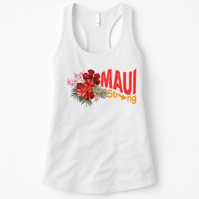 Hibiscus Maui Strong Hawaii Strong Ikaika Maui Strong Womens Tank Top