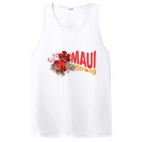 Hibiscus Maui Strong Hawaii Strong Ikaika Maui Strong PosiCharge Competitor Tank