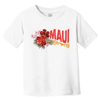 Hibiscus Maui Strong Hawaii Strong Ikaika Maui Strong Toddler T-Shirt