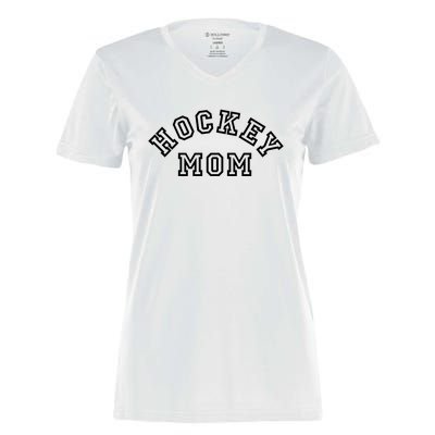 Hockey Mom S Ice Hockey Gift Women's Momentum V-Neck T-Shirt