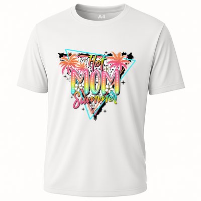 Hot Mom Summer Family Mother Performance Shirt