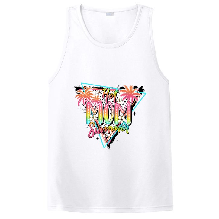 Hot Mom Summer Family Mother PosiCharge Competitor Tank