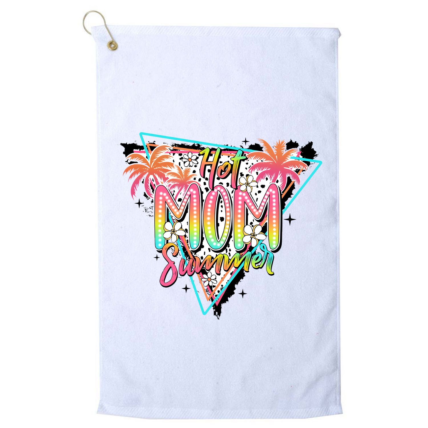 Hot Mom Summer Family Mother Golf Towel