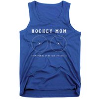 Hockey Mom Stop Staring At My Faceoff Circles Tank Top