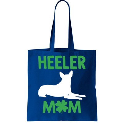 Heeler Mom St Patricks Day Australian Cattle Dog Blue Heeler Gift Tote Bag