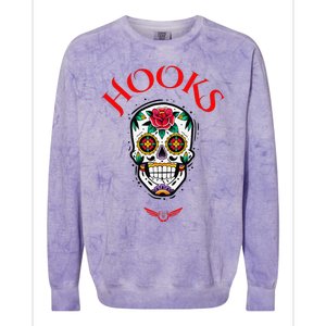 Hooks Mexican Skull Colorblast Crewneck Sweatshirt