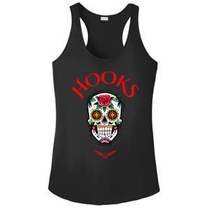 Hooks Mexican Skull Ladies PosiCharge Competitor Racerback Tank