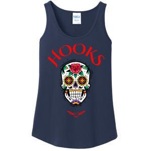 Hooks Mexican Skull Ladies Essential Tank