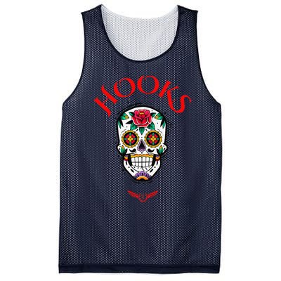 Hooks Mexican Skull Mesh Reversible Basketball Jersey Tank