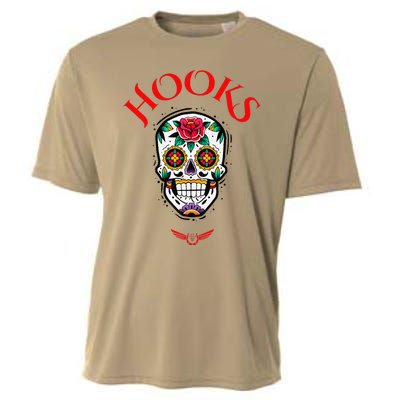 Hooks Mexican Skull Cooling Performance Crew T-Shirt