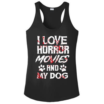 Horror Movies Scary Film Lovers Halloween Fans Thriller Ladies PosiCharge Competitor Racerback Tank