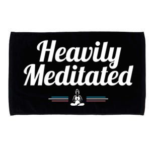 Heavily Meditated Spiritual Yoga Inspired Zen Guru Gift Microfiber Hand Towel