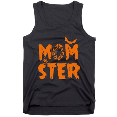 Halloween Momster Spider Bat Casual Mom Ster Tank Top