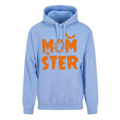 Halloween Momster Spider Bat Casual Mom Ster Unisex Surf Hoodie