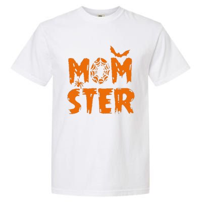 Halloween Momster Spider Bat Casual Mom Ster Garment-Dyed Heavyweight T-Shirt