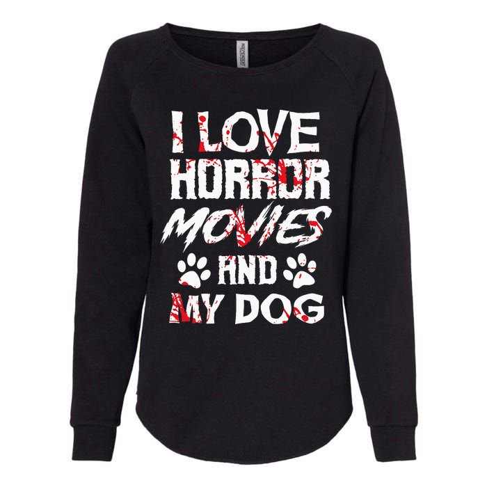 Horror Movies Scary Film Lovers Halloween Fans Thriller Womens California Wash Sweatshirt