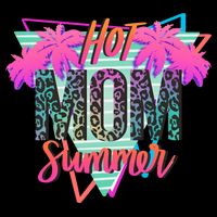 Hot Mom Summer Palms Tree Vintage Leopard Hot Mom Summer Bag